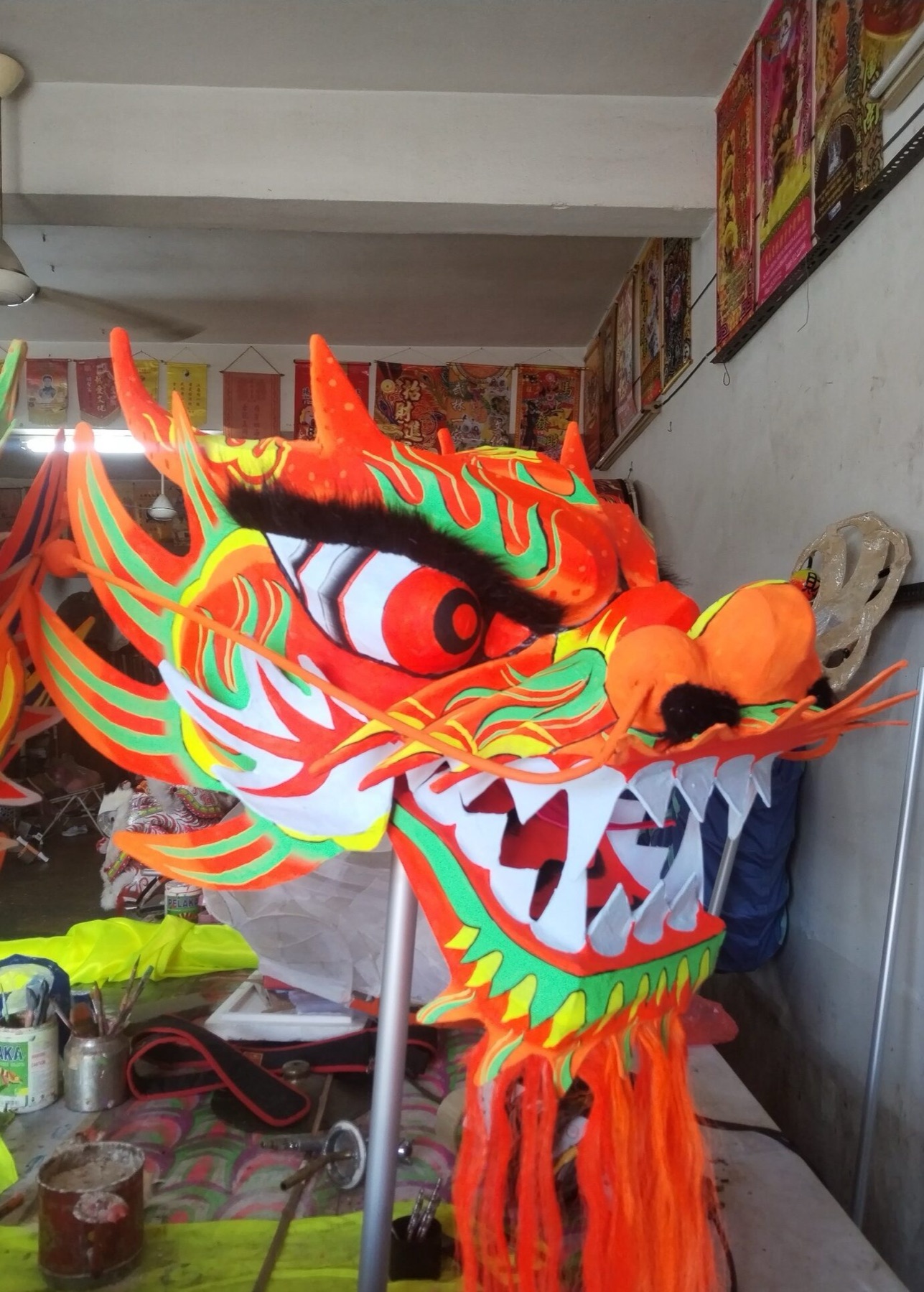 Fire Fuzhou dragon — orange