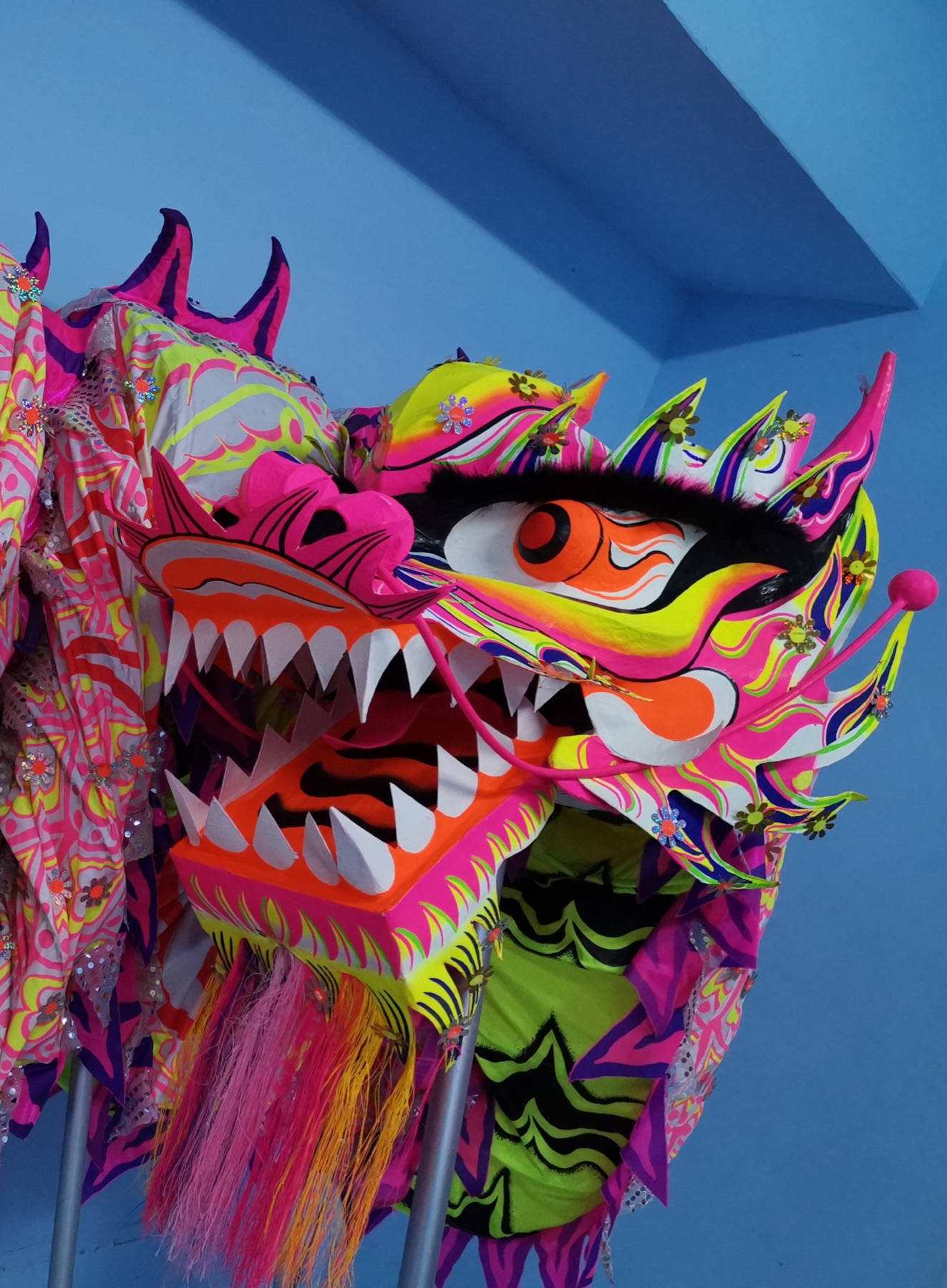 Fire Fuzhou dragon — pink