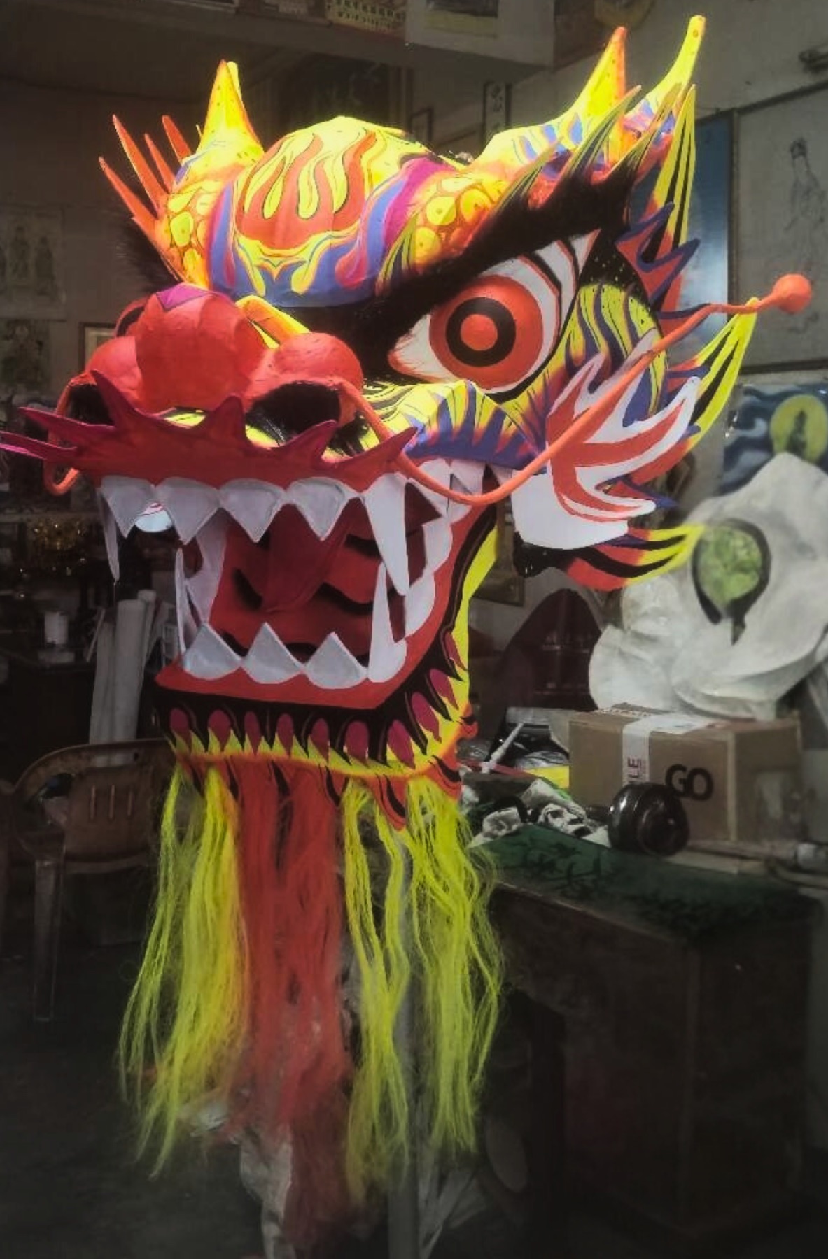 Dragon & Qilin Heads